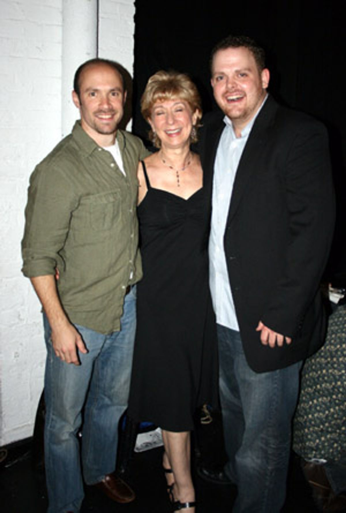 Aaron Roman Weiner, Peggy J. Scott and Ryan Woodle at 