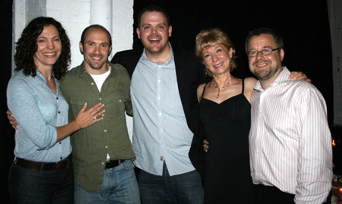 Giovanna Sardelli, Aaron Roman Weiner, Ryan Woodle, Peggy J. Scott and Padraic Lillis at 