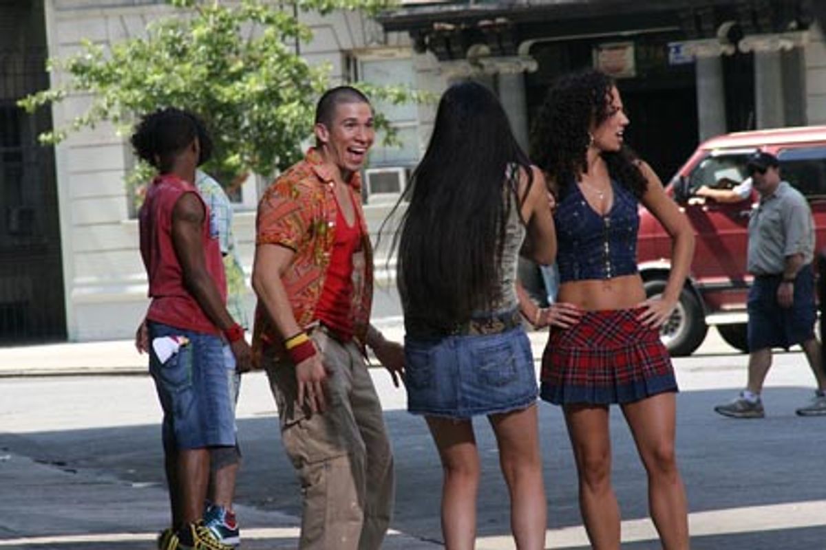 Ricky Tripp, Jon Rua, Karen Olivo and Nina LaFarga at 