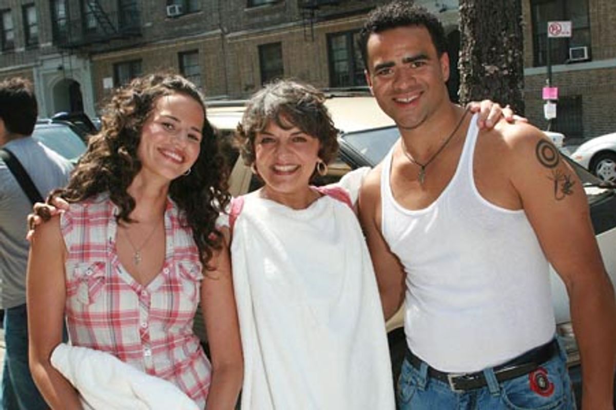 Mandy Gonzalez, Priscilla Lopez and Christopher Jackson at 
