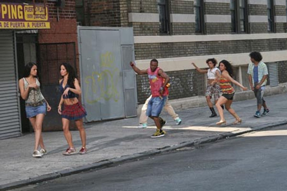 Karen Olivo, Nina LaFarga and ensemble at 