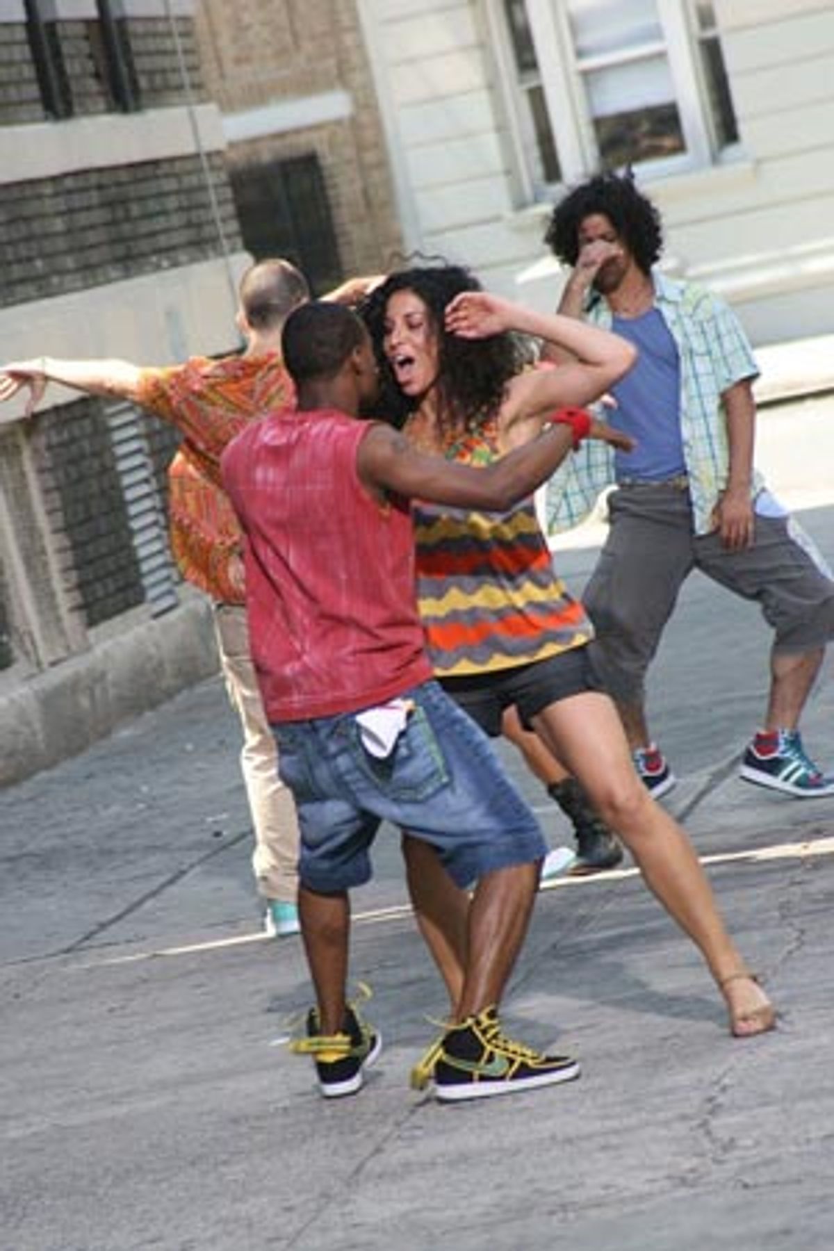 Ricky Tripp, Stephanie Klemons, Jon Rua and Luis Salgado at 