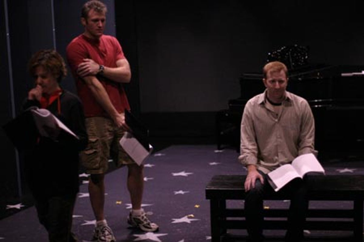 Amanda Watkins, Ed Watts, Hunter Bell (as Gerald) at 