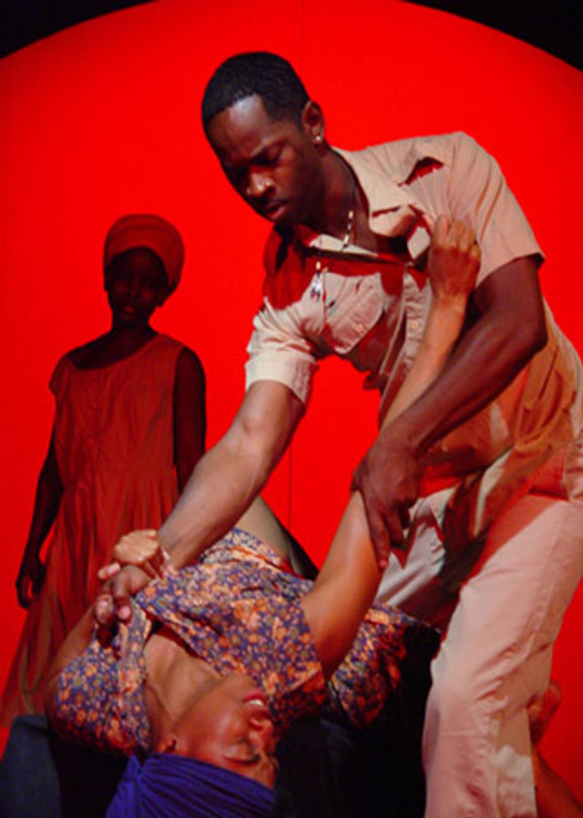  Mercy (Nanna Kagga-Hill), Victor (Kem Saunders) and Mary (Alvina Carroll) at 