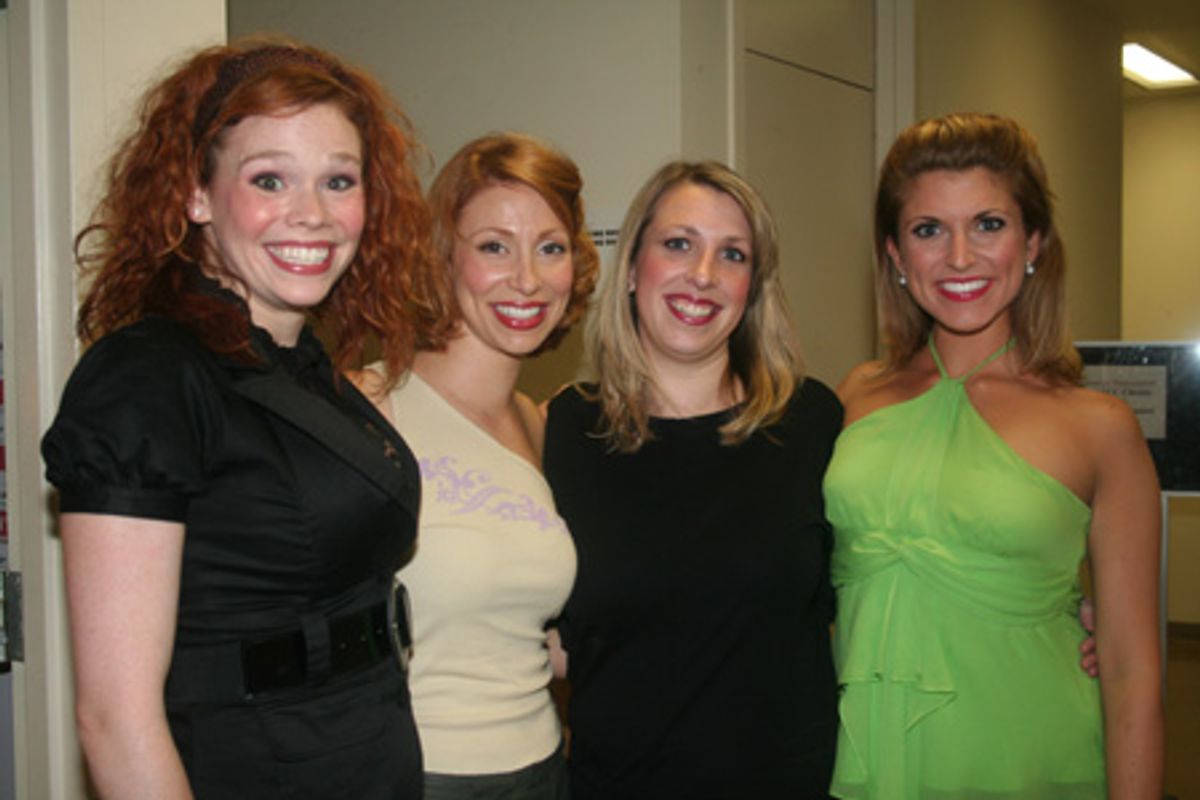 Summer Broyhill, Ashlee Fife, Lindsay Packard and Janine DiVita at 