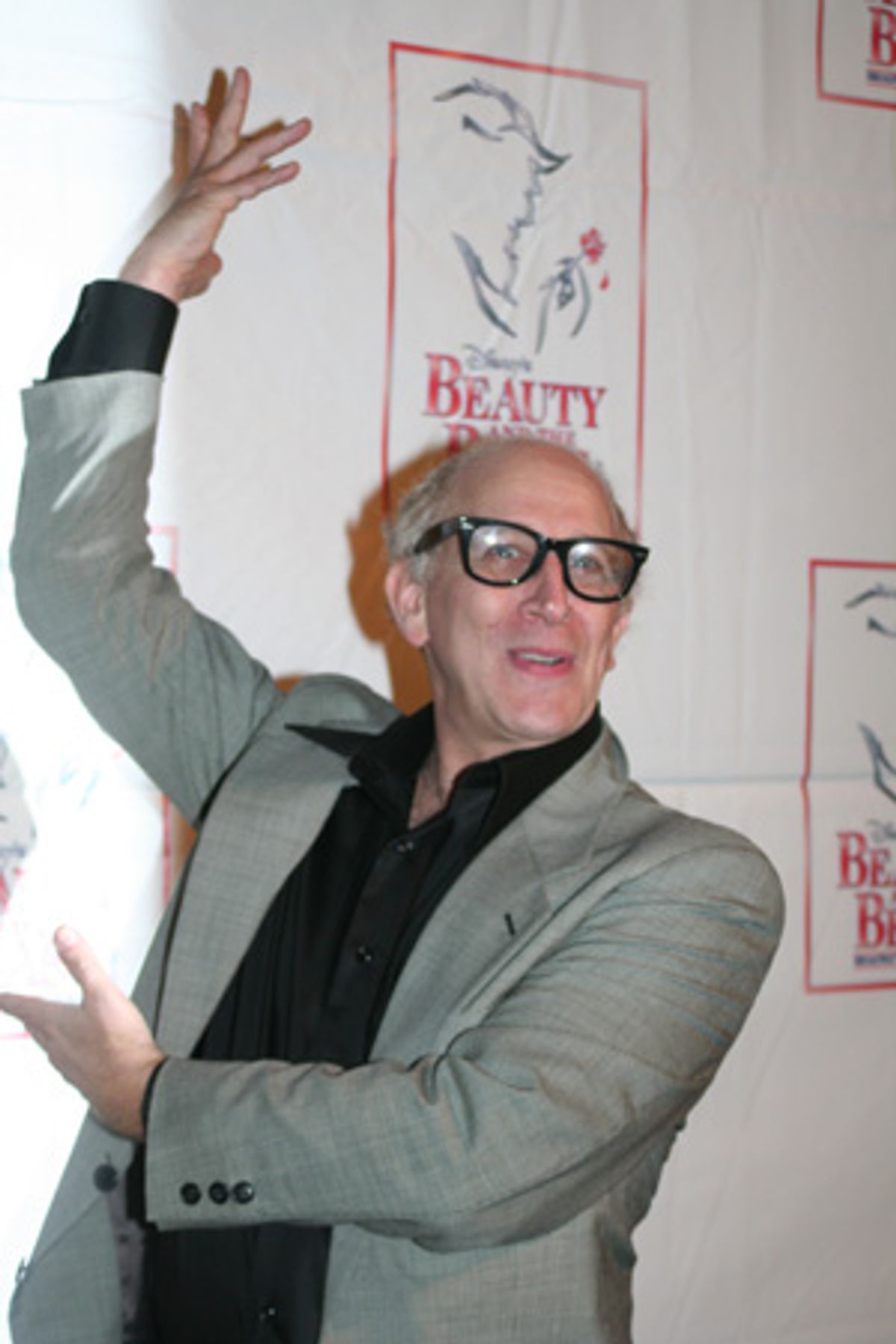 Bill Nabel - Who was with the show from
workshop to final performance (Ensemble, u/s Lumiere, u/s Cogsworth, u/s Maurice, u/s Monsieur D'Arque) at 