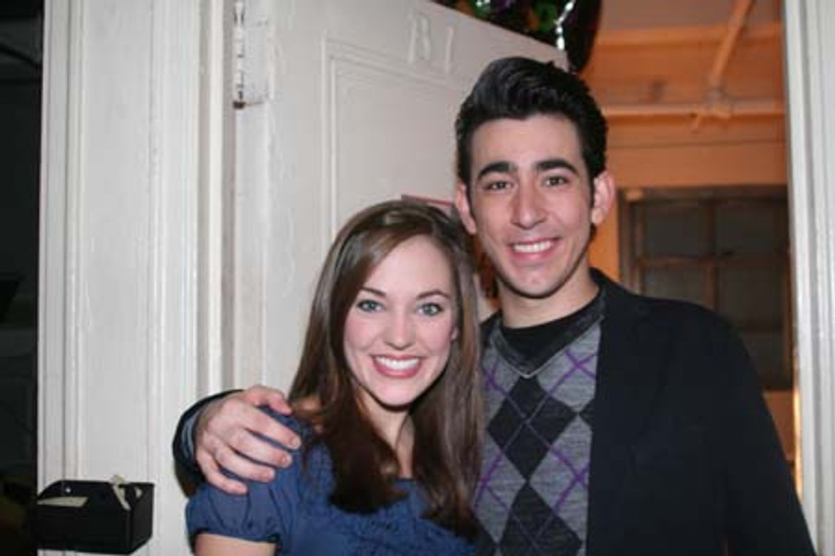 Laura Osnes and Max Crumm at 