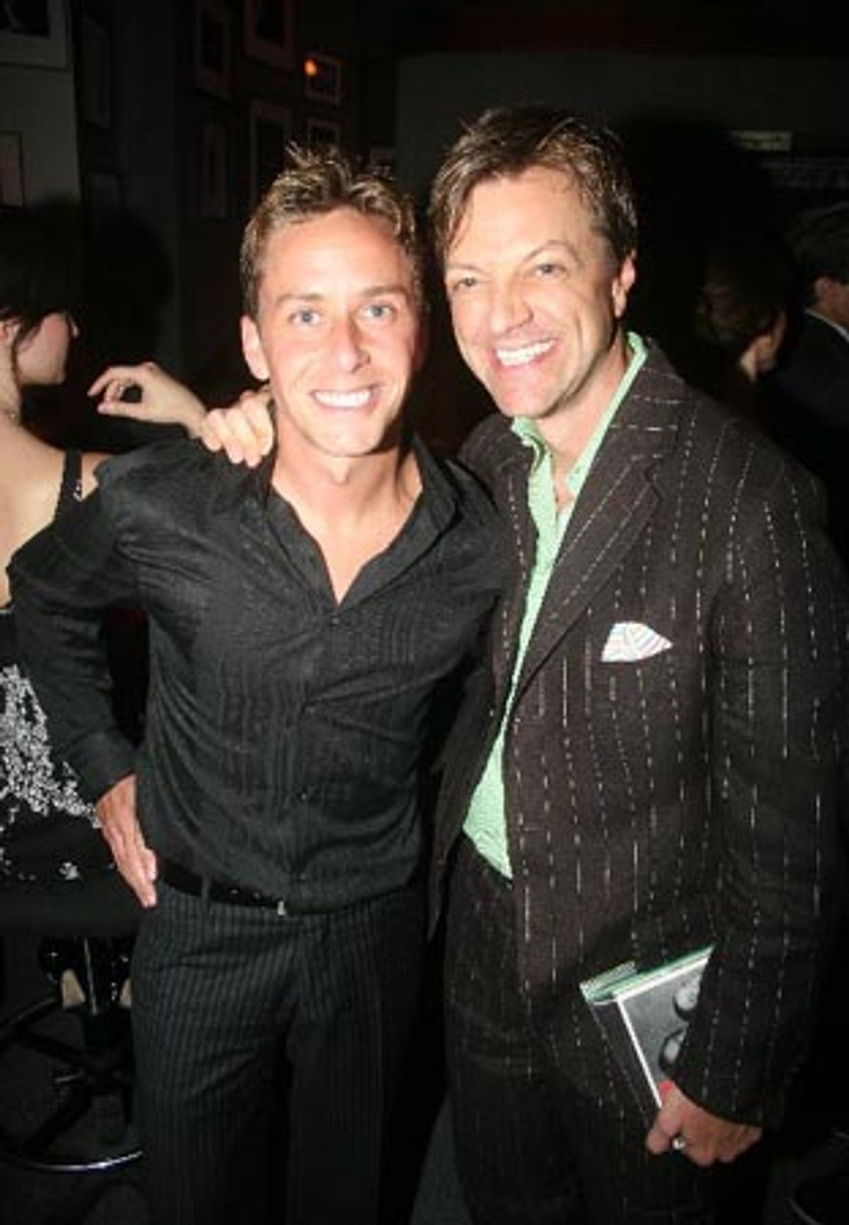 Dean Armstrong and Jim Caruso at 