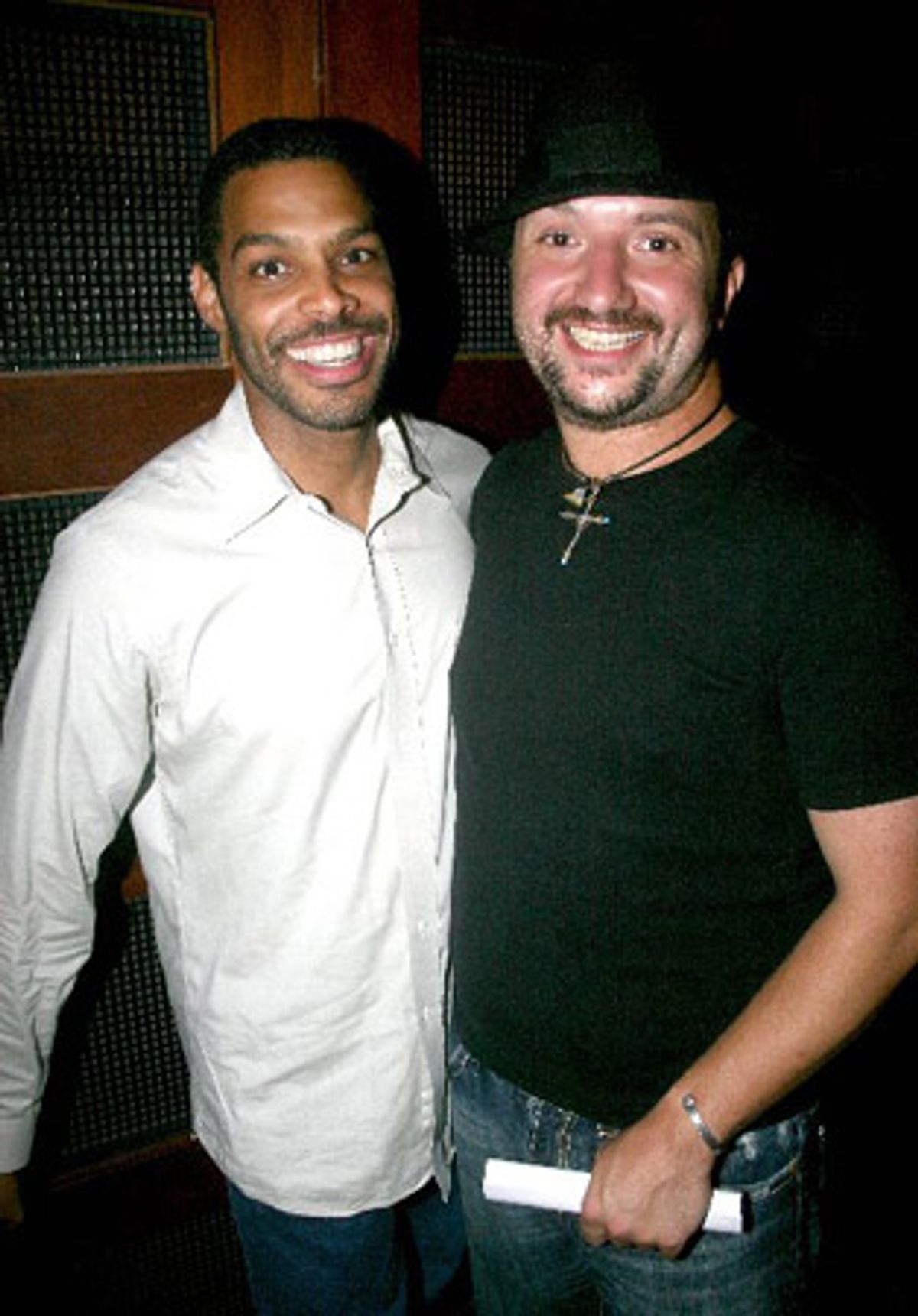 Cabaret Cares producers Robert Fowler and Joseph Maccia at 