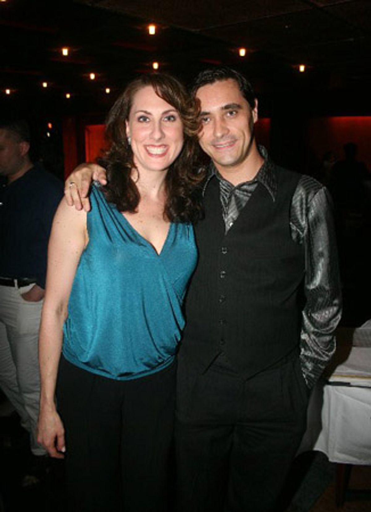 Liz McHendry and David Shenton at 