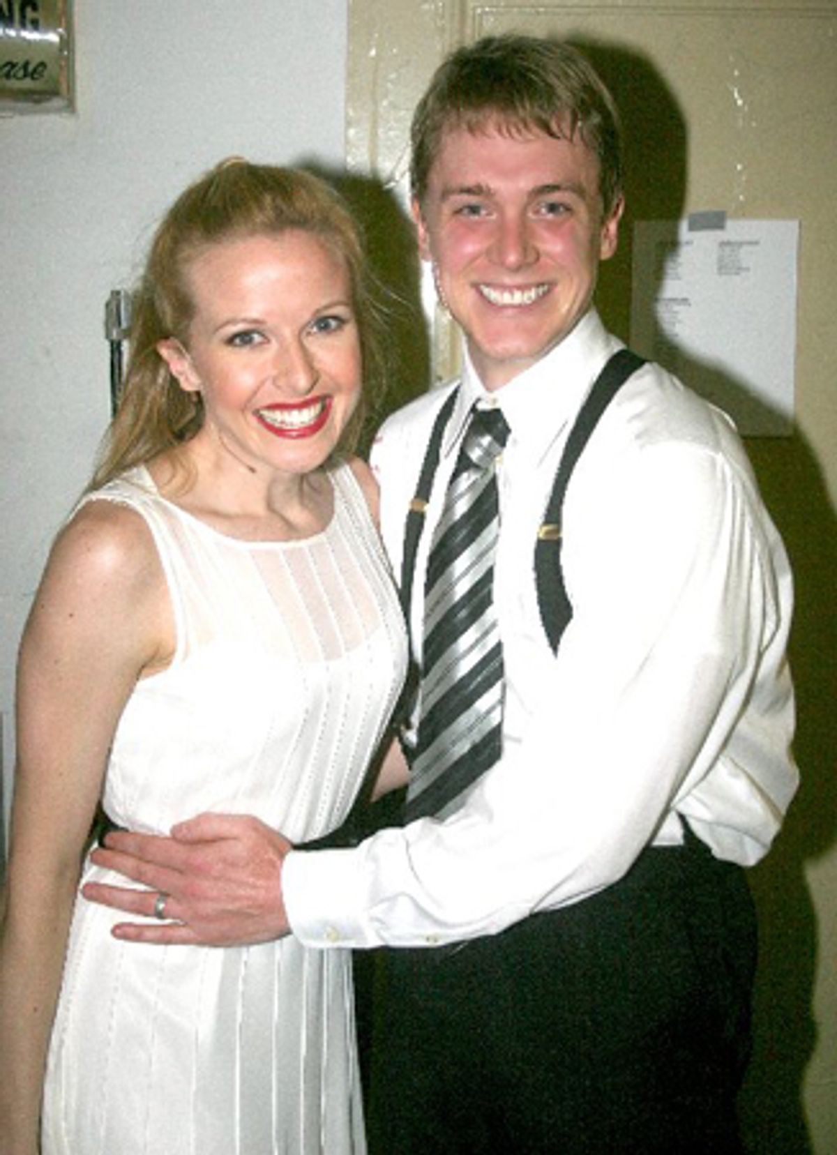 Meredith Patterson and Shonn Wiley at Backstage at All Singin! All Dancin!