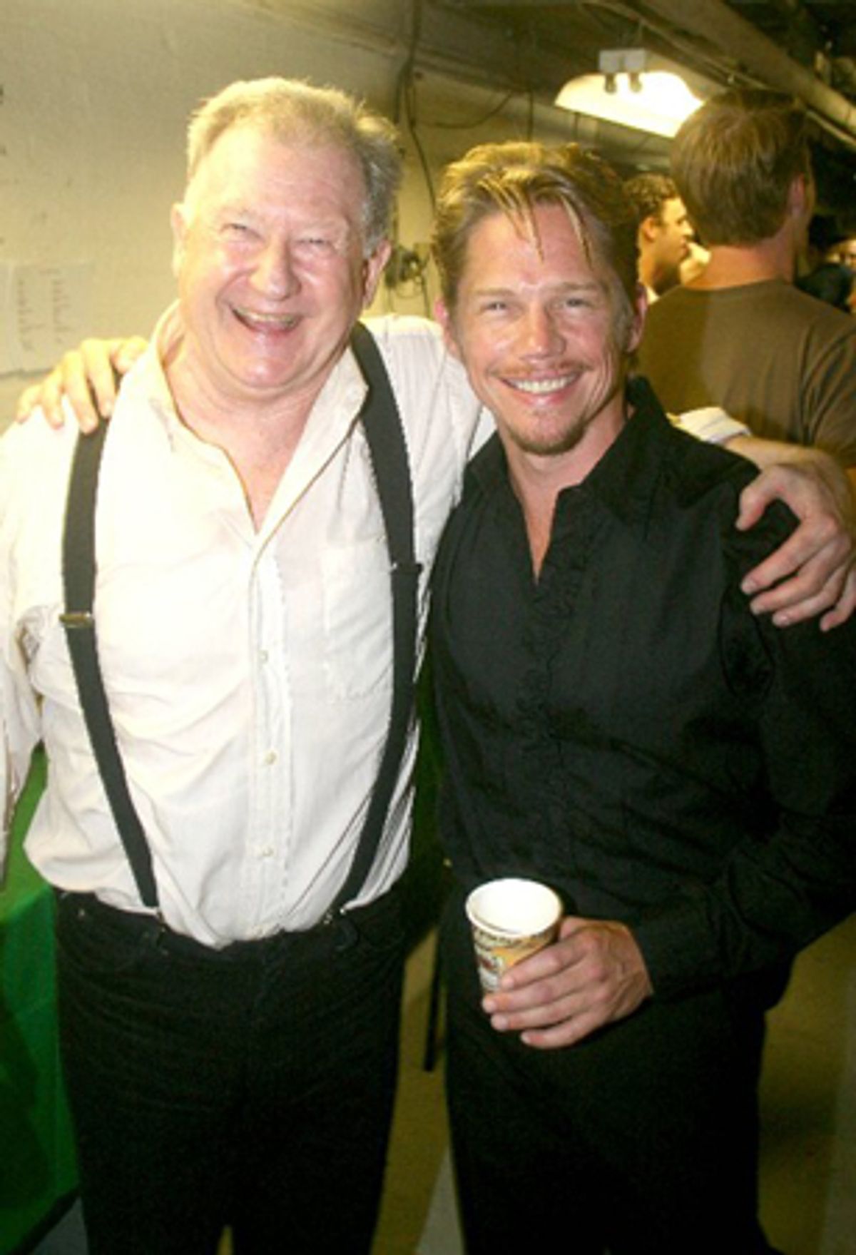Harvey Evans and Jack Noseworthy at Backstage at All Singin! All Dancin!