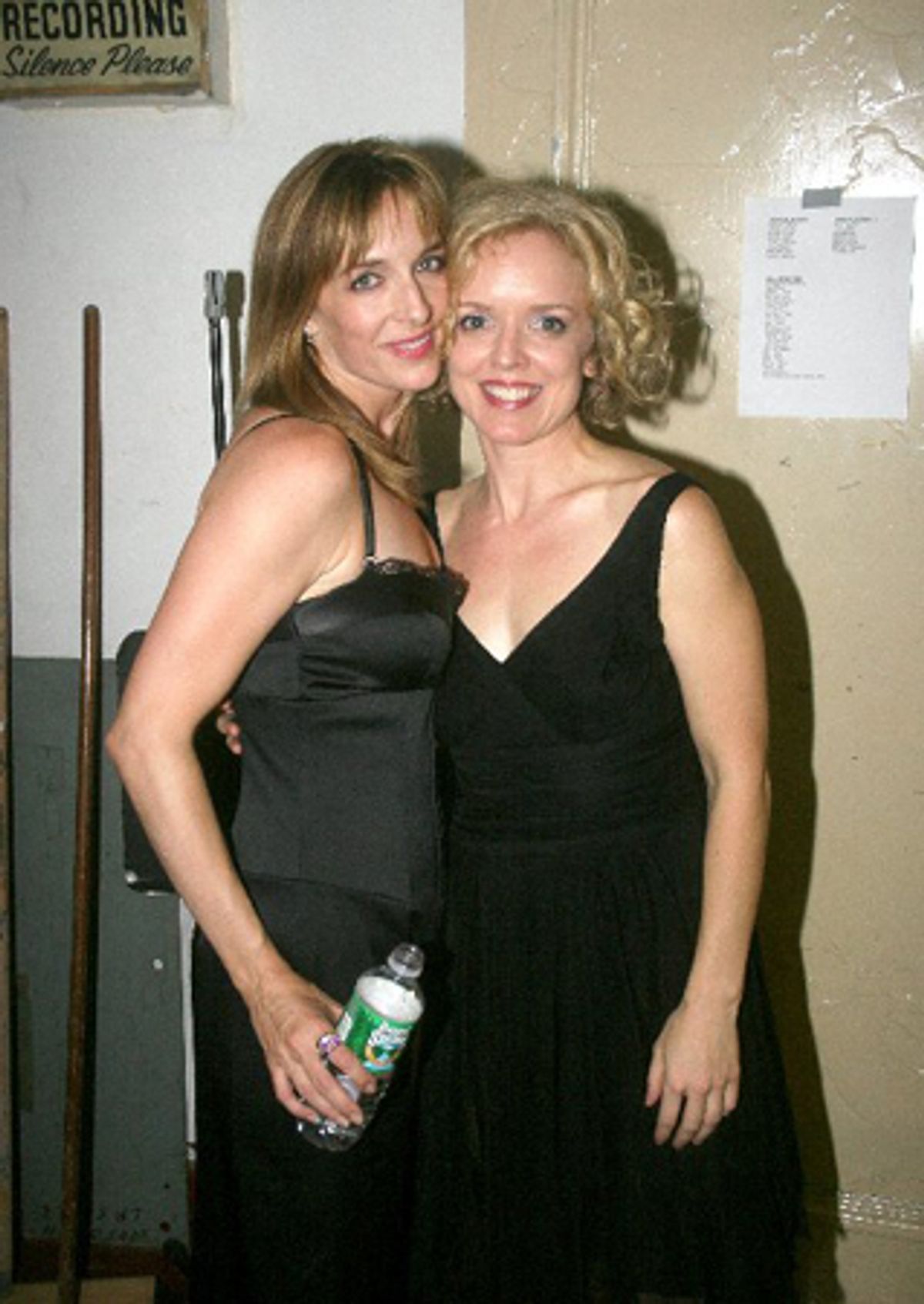 Julia Murney and Nancy Anderson at 