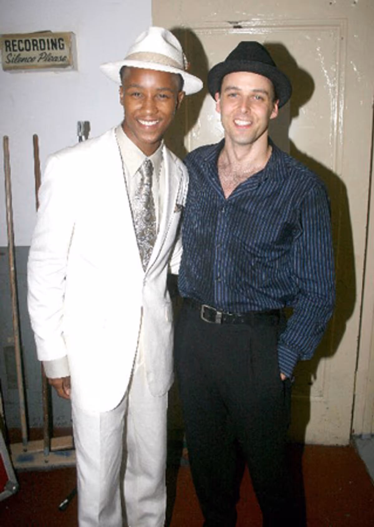 Kendrick Jones and Noah Racey at Backstage at All Singin! All Dancin!
