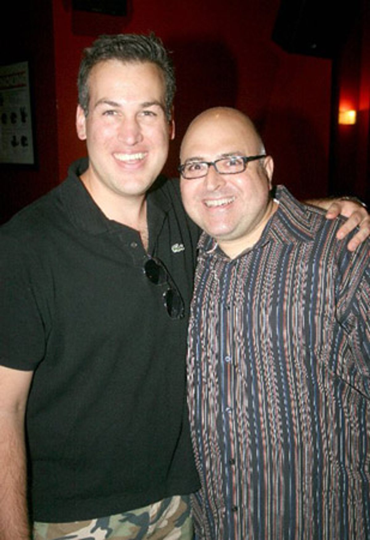 Jim Colucci and Frank DeCaro at HomoComicus at Gotham Comedy Club 8/1