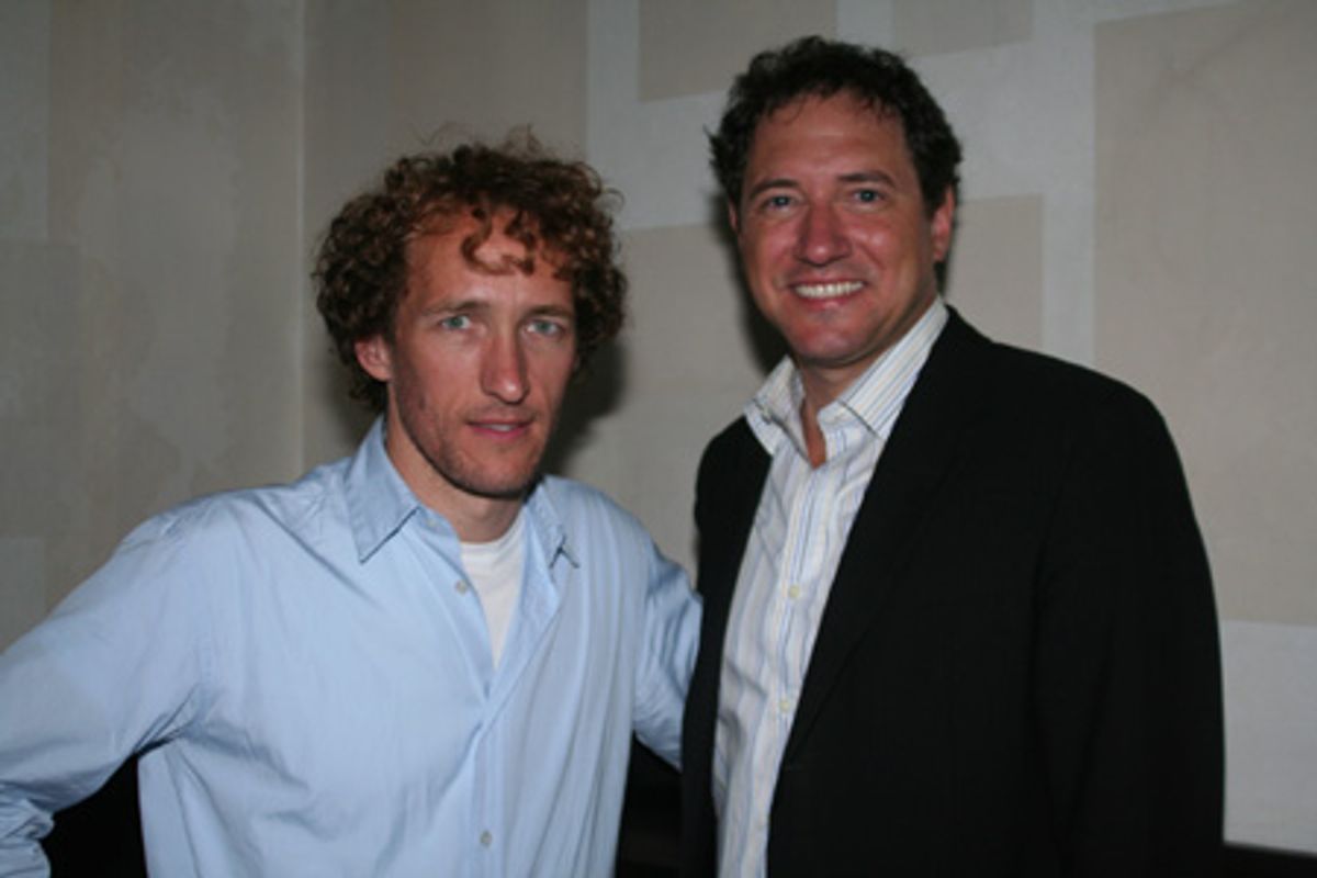 Jeffrey Seller and Kevin McCollum at 