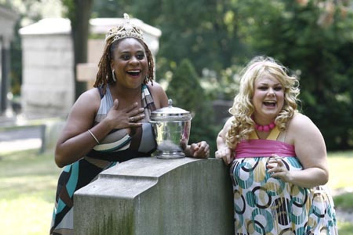 Carly Jibson and Danielle Lee Greaves at 