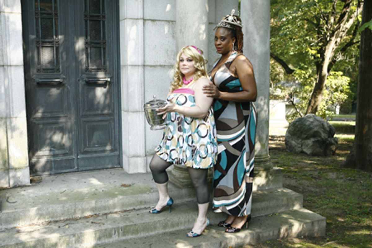 Carly Jibson and Danielle Lee Greaves at 