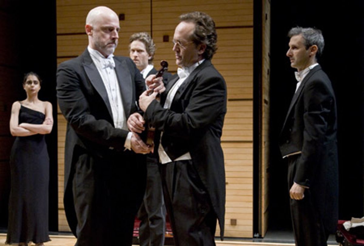 Mahira Kakkar, Douglas Rees, Michael Laurence, David Beach, and Richard Topol at 