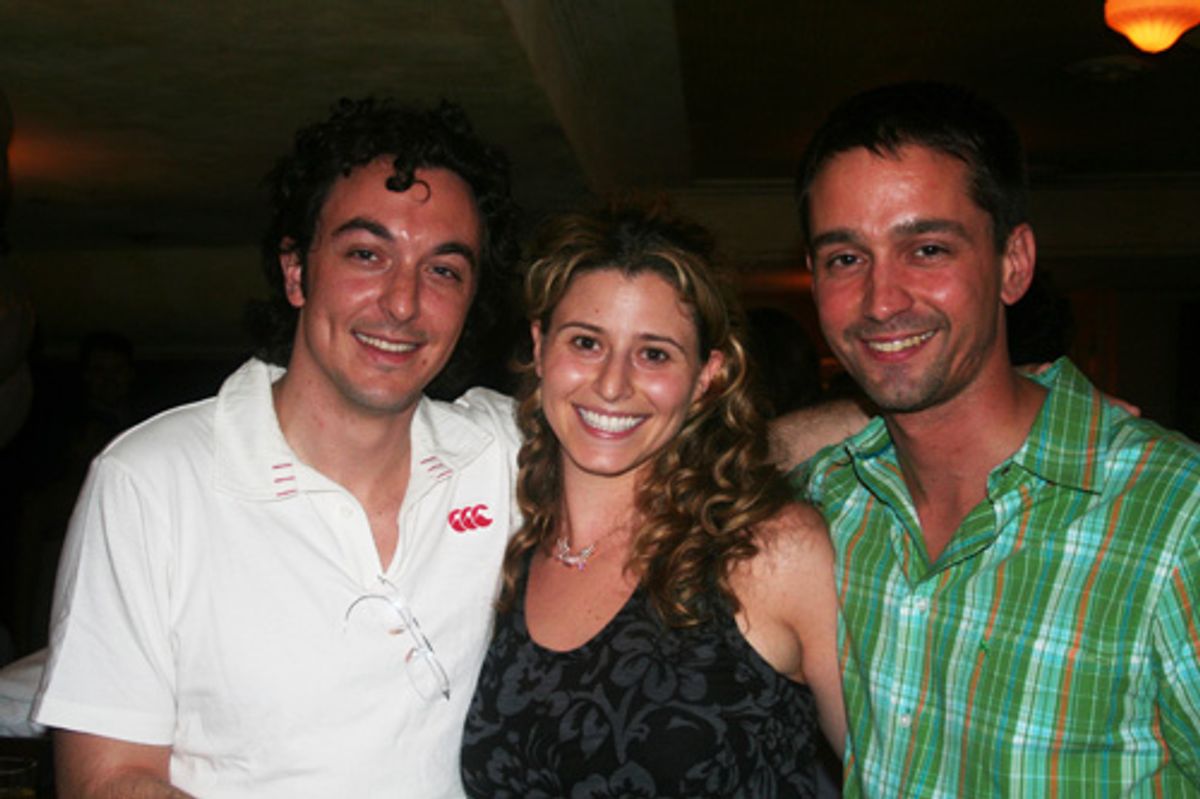 Brian Swibel, Tara Smith and Robert Ahrens at 