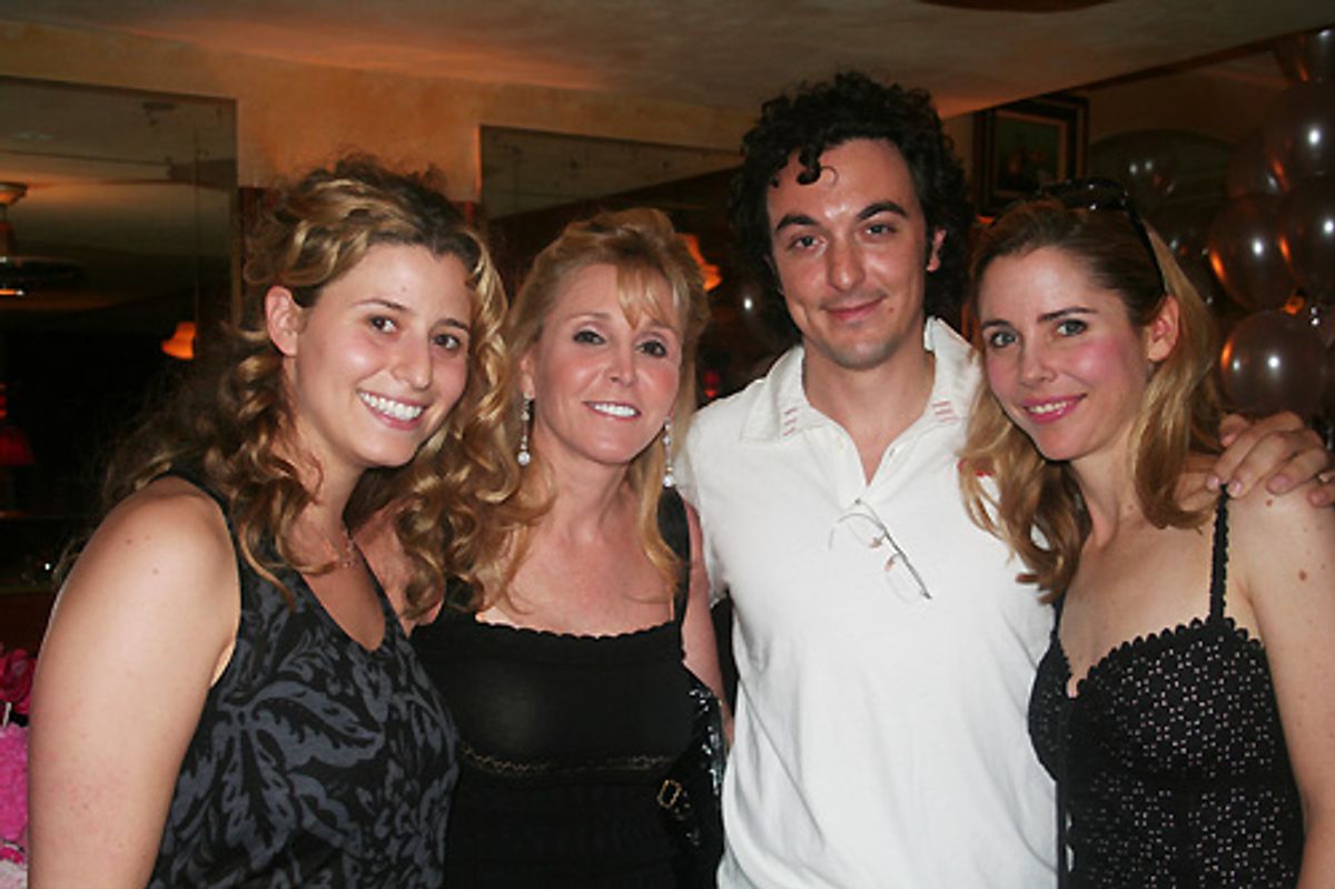 Tara Smith, Iris Smith, Brian Swibel and Kerry Butler at 