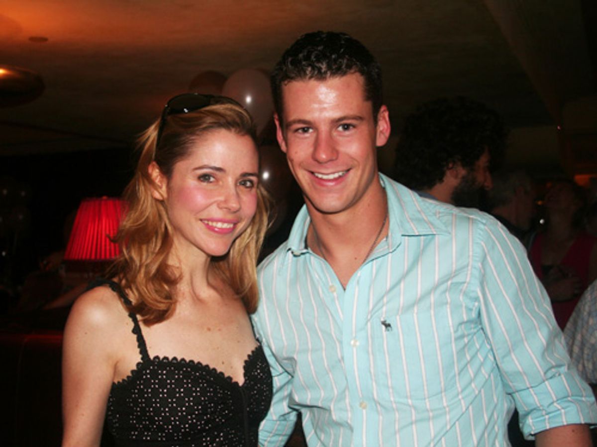 Kerry Butler and Luke Hawkins at 