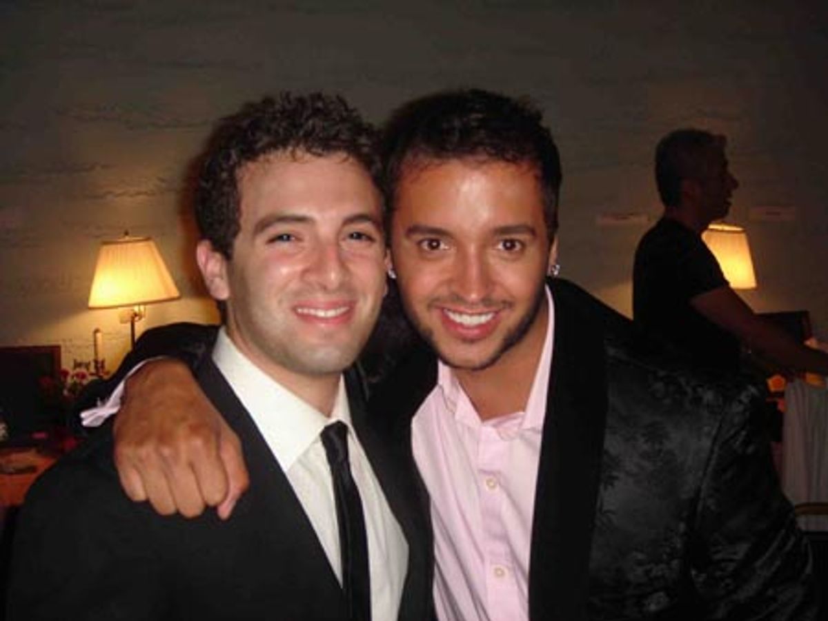 Jarrod Spector and Jai Rodriguez at 