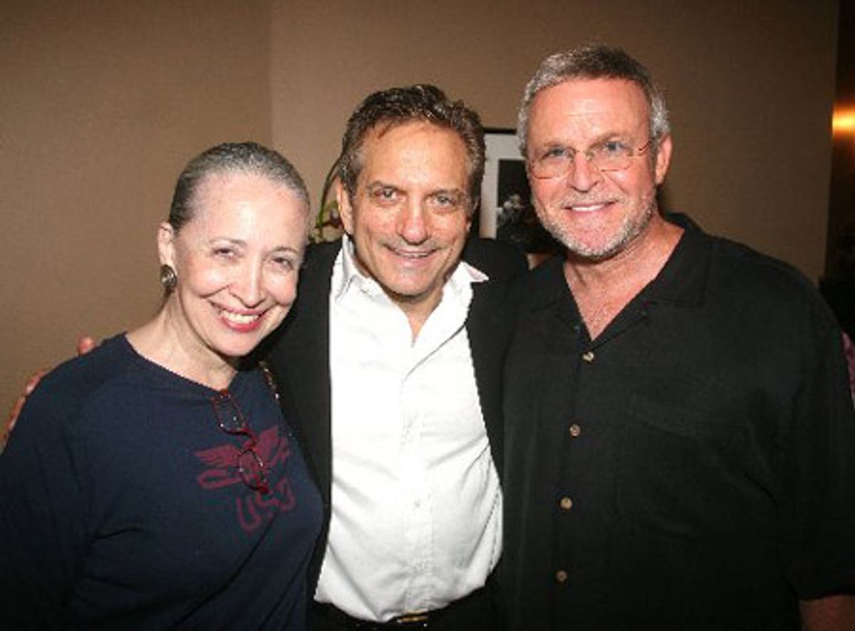 Martin Vidnovic with Mr. and Mrs. Ron Raines at 