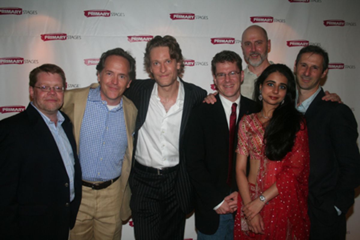 Terrence J. Nolen, David Beach, Michael Laurence, Michael Hollinger, Douglas Rees, Mahira Kakkar, and Richard Topol at 