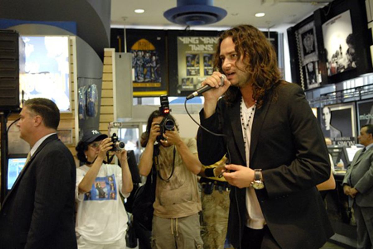 Constantine Maroulis at Constantine Maroulis at FYE