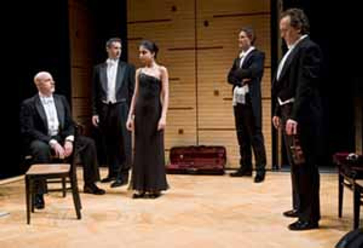  Douglas Rees, Richard Topol, Mahira Kakkar, Michael Laurence and David Beach at 