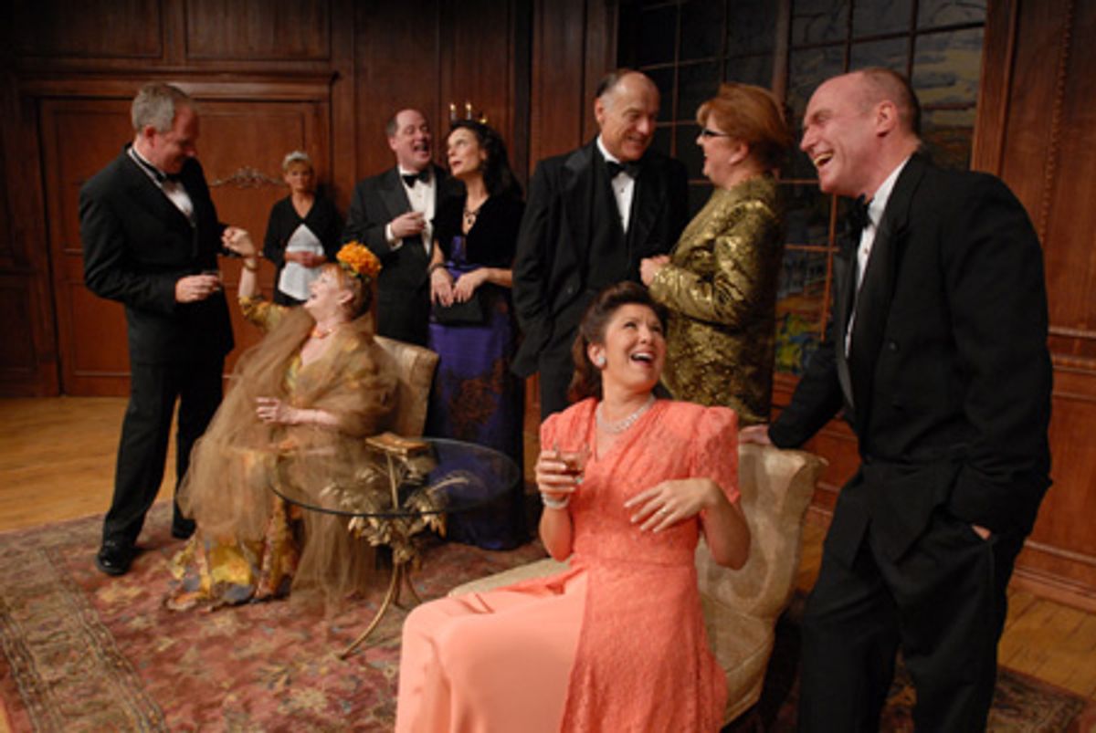 Steve Palmer, Carole Collins, Joan Batting, Tom DiMaggio, Paula Faber, Tom Roberts, Carol Schlink, Marg Cappelli and Walter Cotter at 