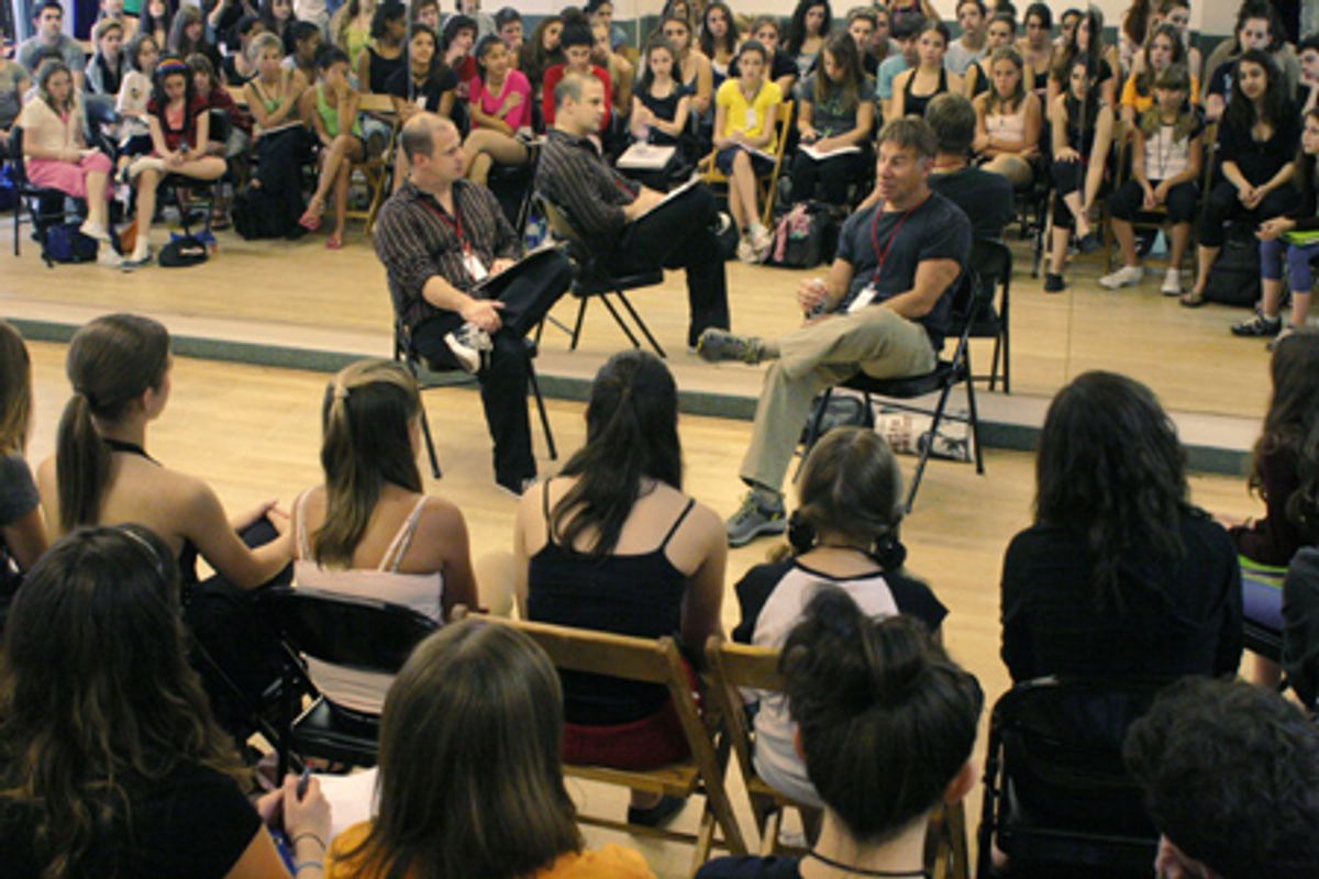 Ross Stoner (Associate Director) and Stephen Schwartz at 
