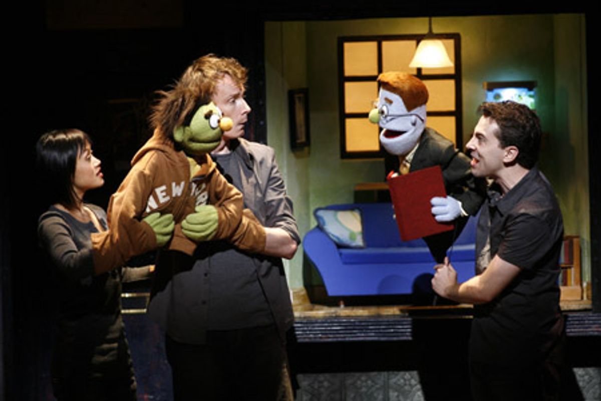 Minglie Chen and Christian Anderson with Nicky and Robert McClure with Rod at 