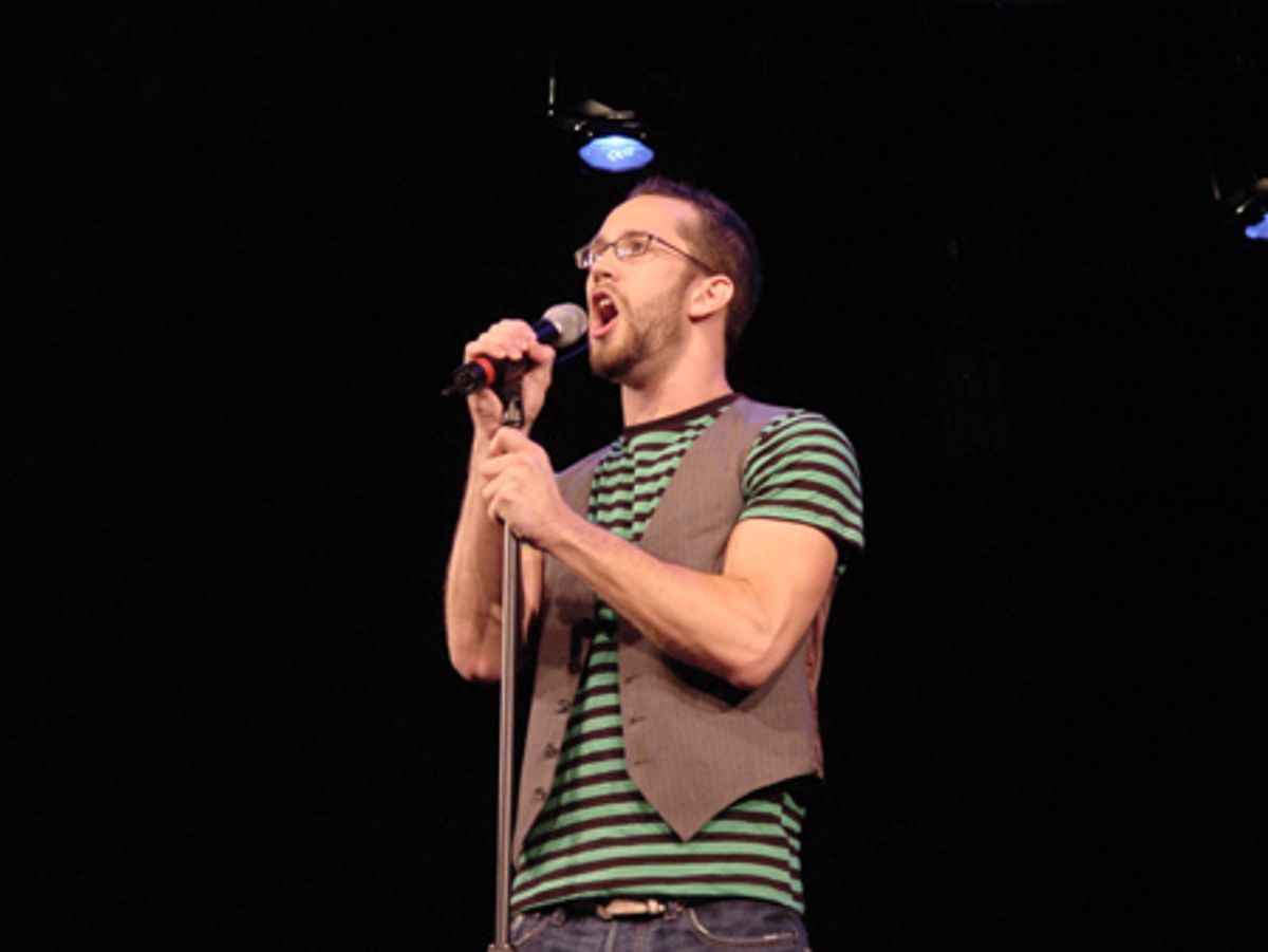 Brandon Ivie singing 'In Short' at 