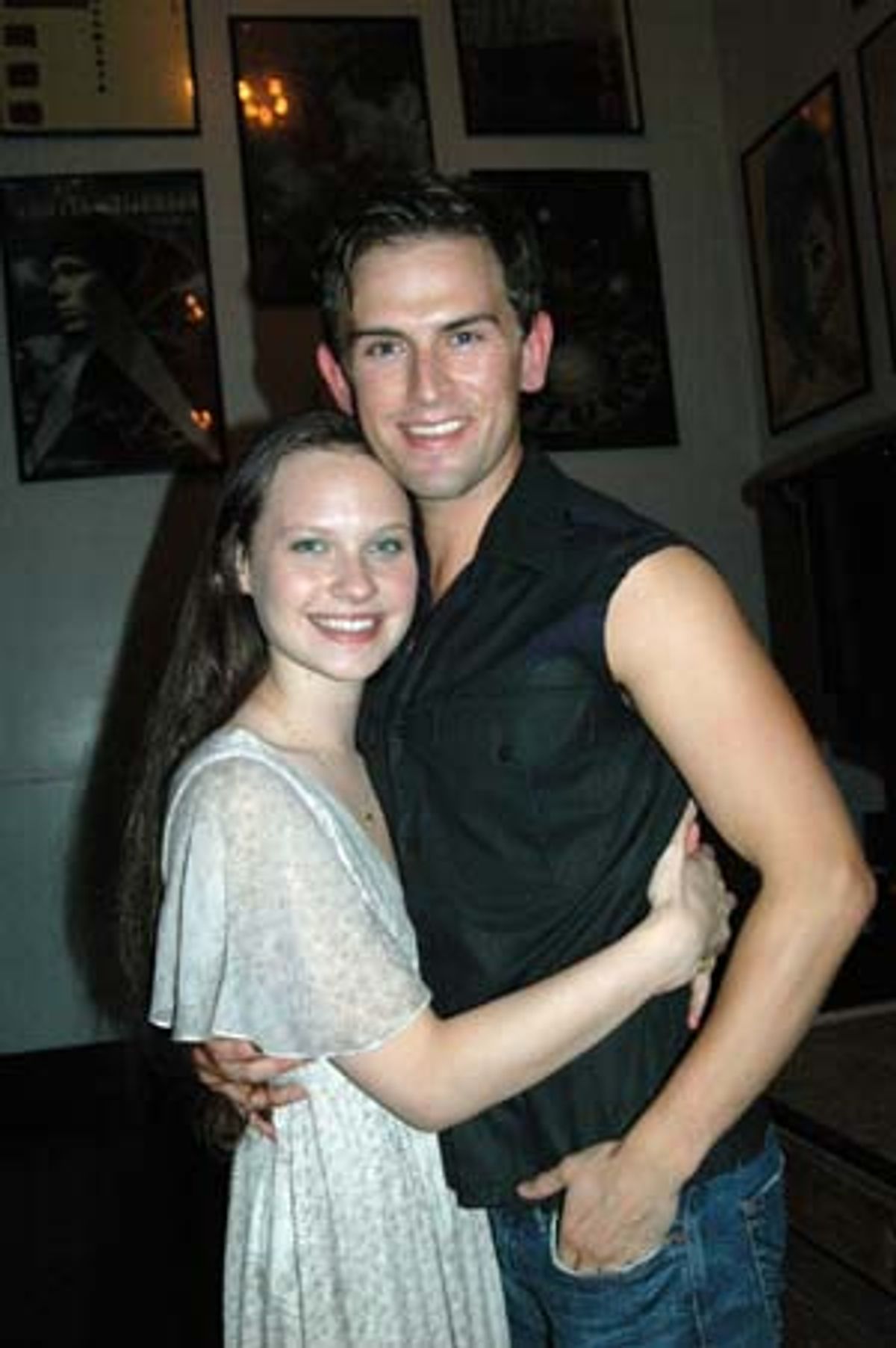 Lauren Pritchard and Daniel Reichard at 