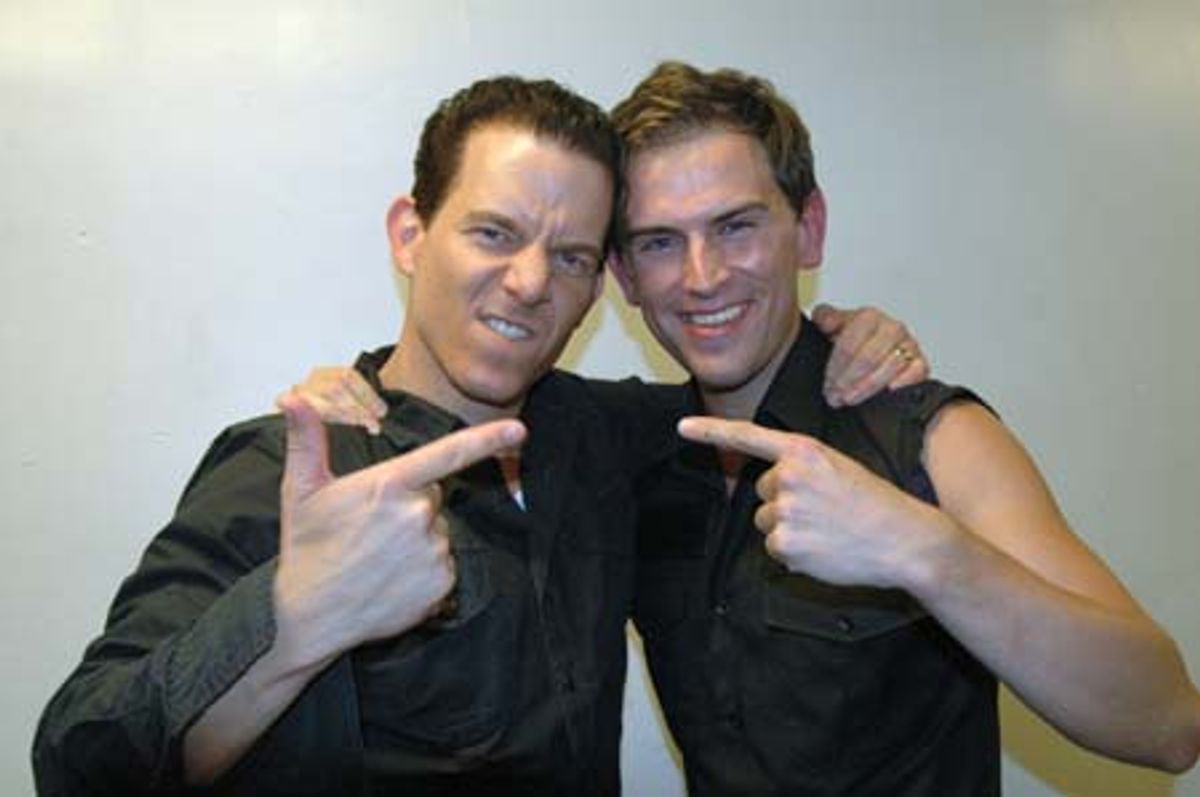 Christian Hoff and Daniel Reichard at 