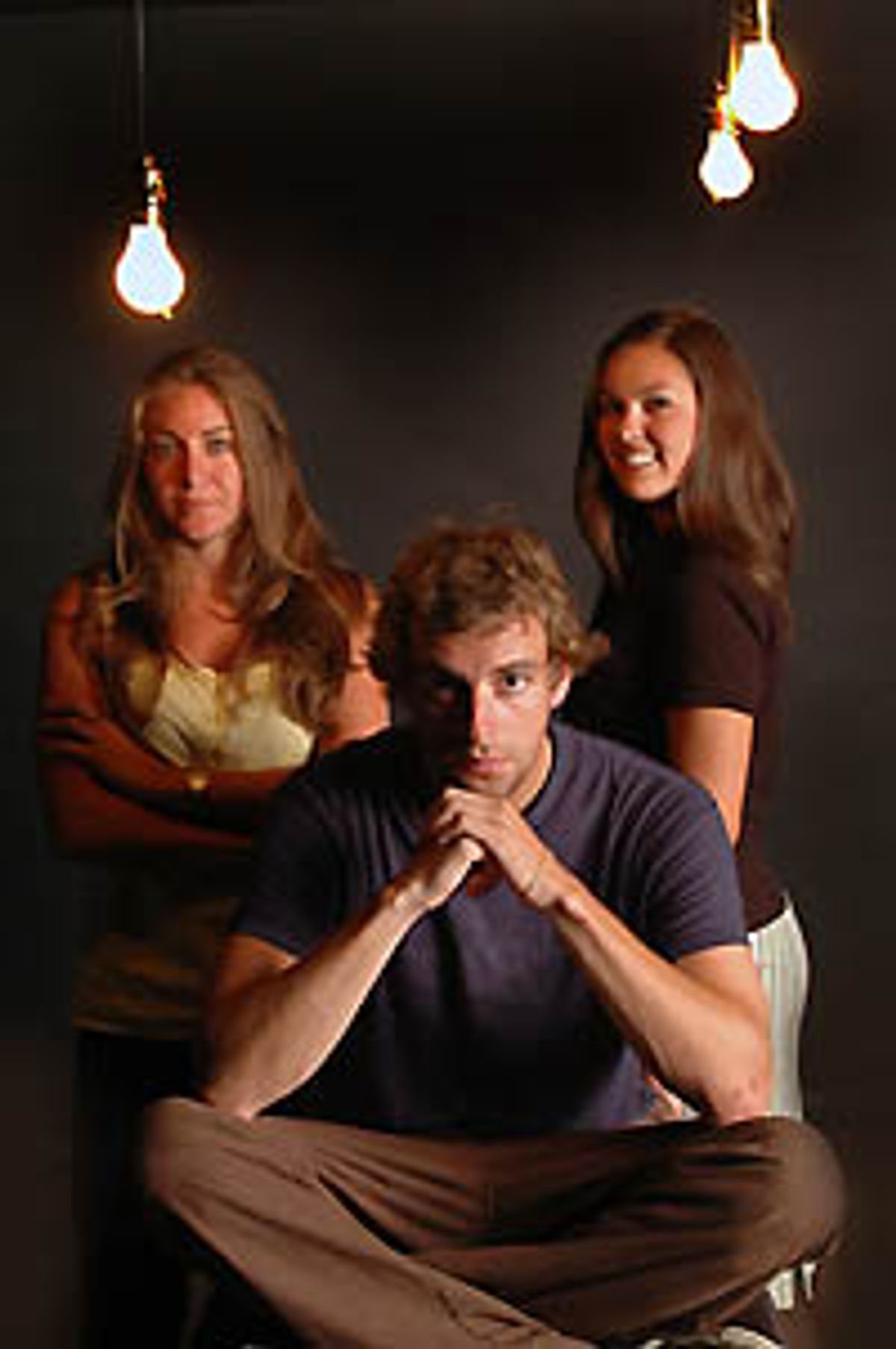 a scene from the award-winning play Split, directed by Mr. Belknap at What Do You Do With a B.A. in Theatre?  Part I: Directing