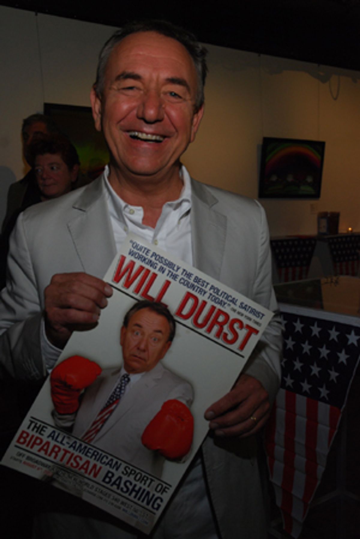 Will Durst at Will Durst 'Bipartisan Bashing' Opening Night