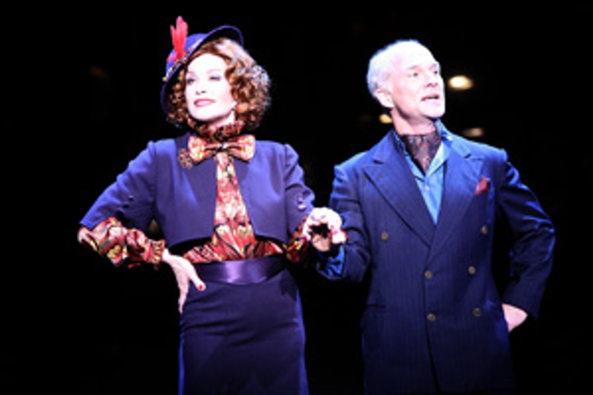 Stefanie Powers and Dan Butler at 