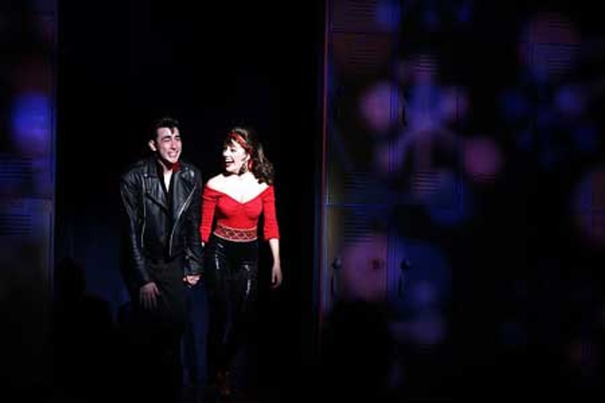 Max Crumm and Laura Osnes at 