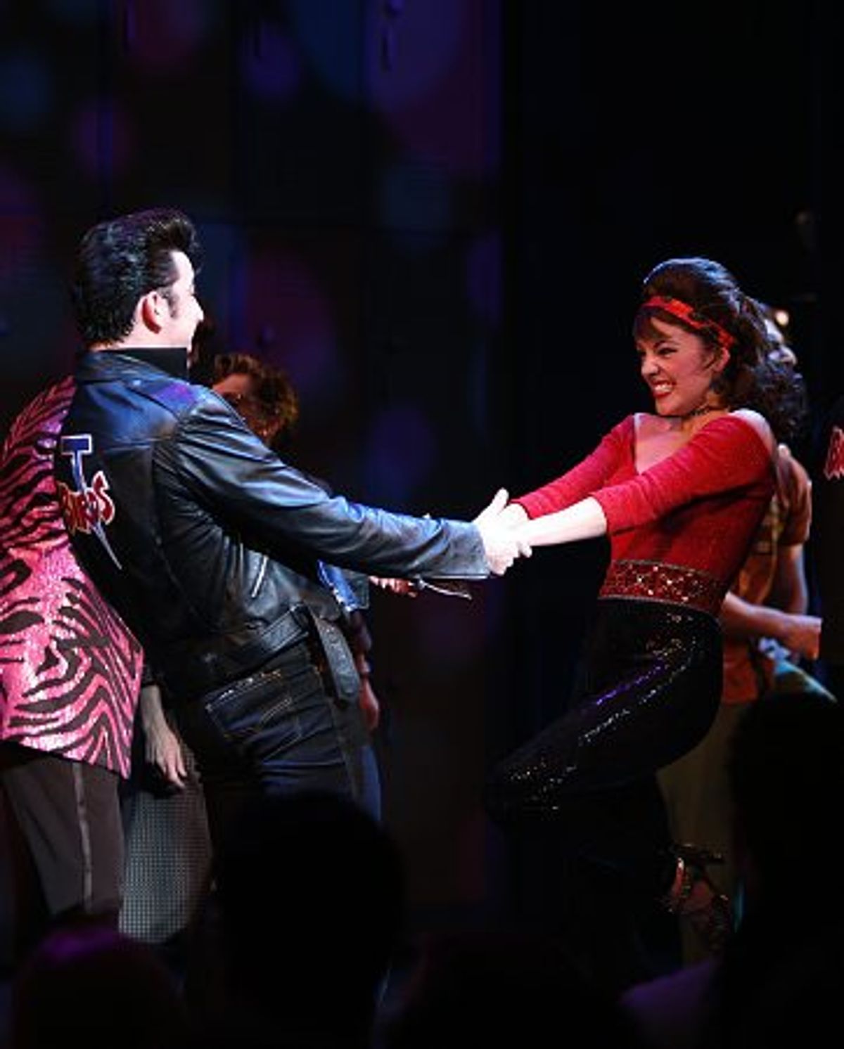 Max Crumm and Laura Osnes  at 