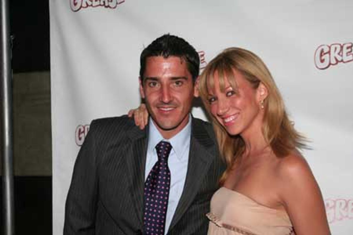 Jonathan Knight and Deborah Gibson at 