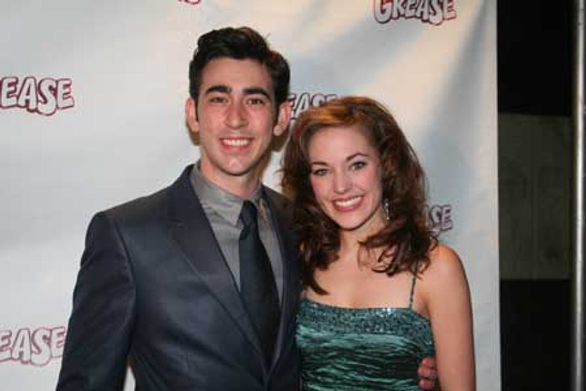 Max Crumm and Laura Osnes at 
