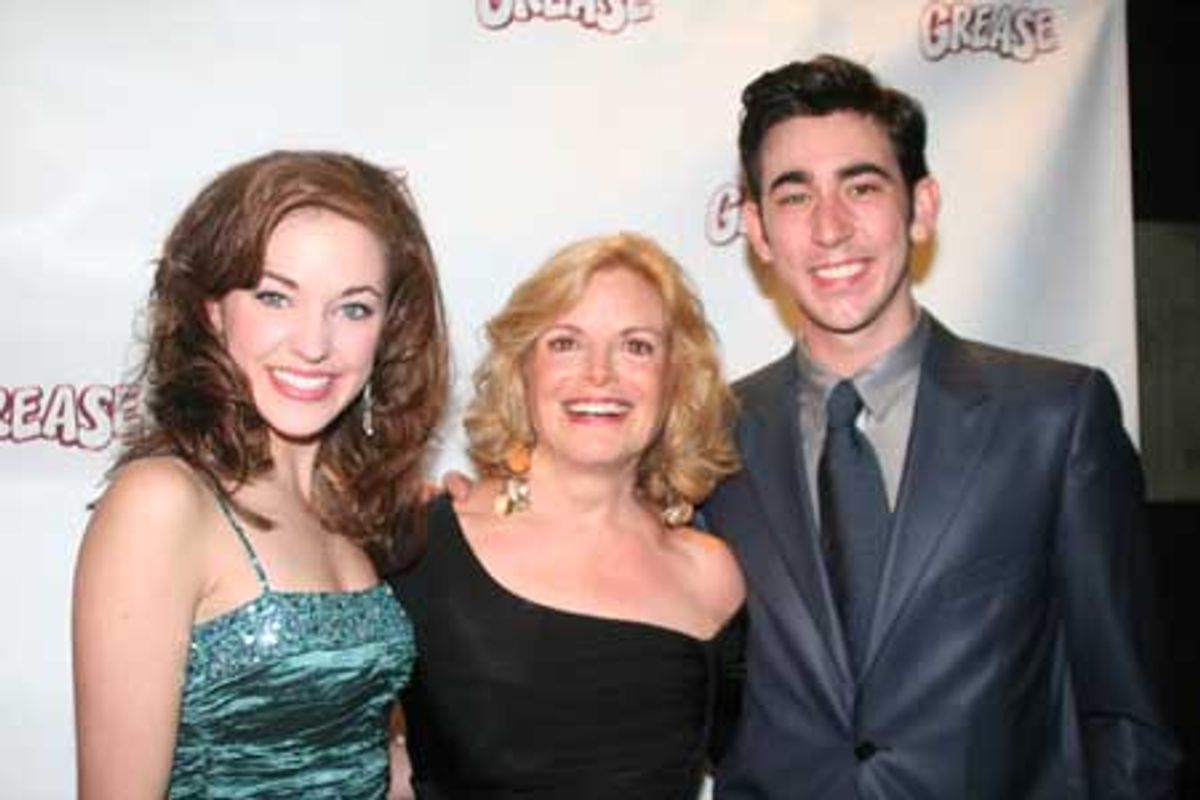 Laura Osnes, Carole Demas and Max Crumm at 