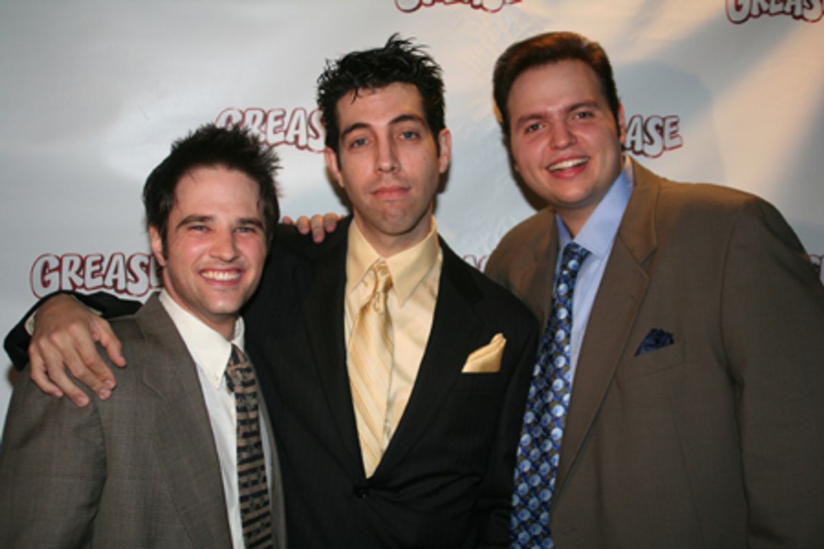 Ryan Patrick Binder ('Doody'), Jose' Restrepo ('Sonny') and Daniel Everidge ('Roger') at 