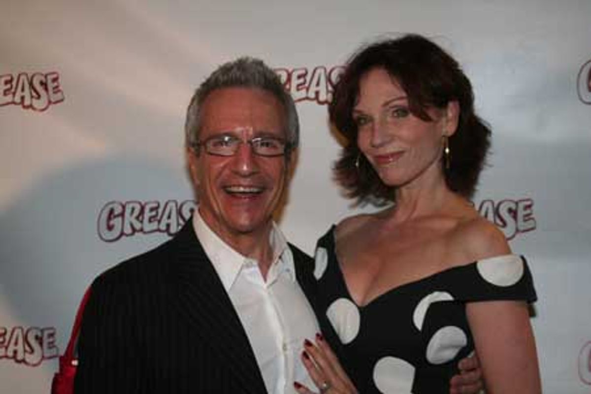 Kenneth Waissman (Original Producer of Grease on Broadway) and and Marilu Henner at 