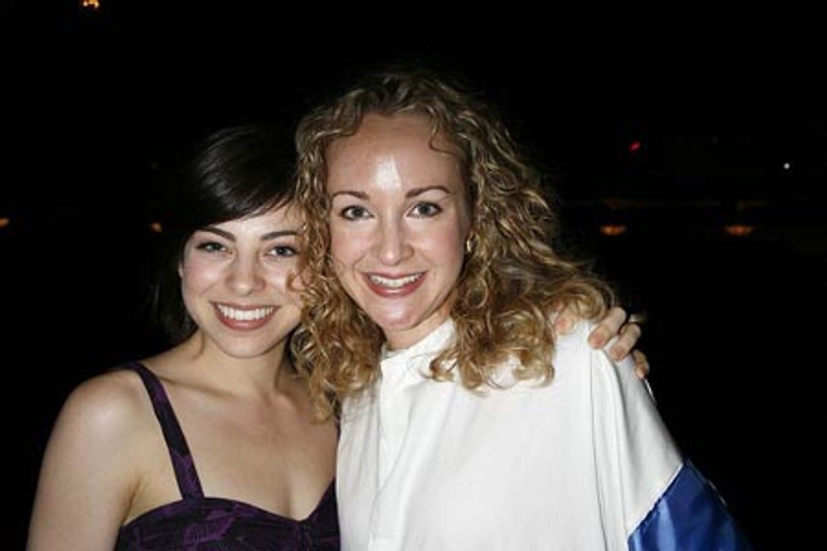 Krysta Rodriguez and Amber Stone at 