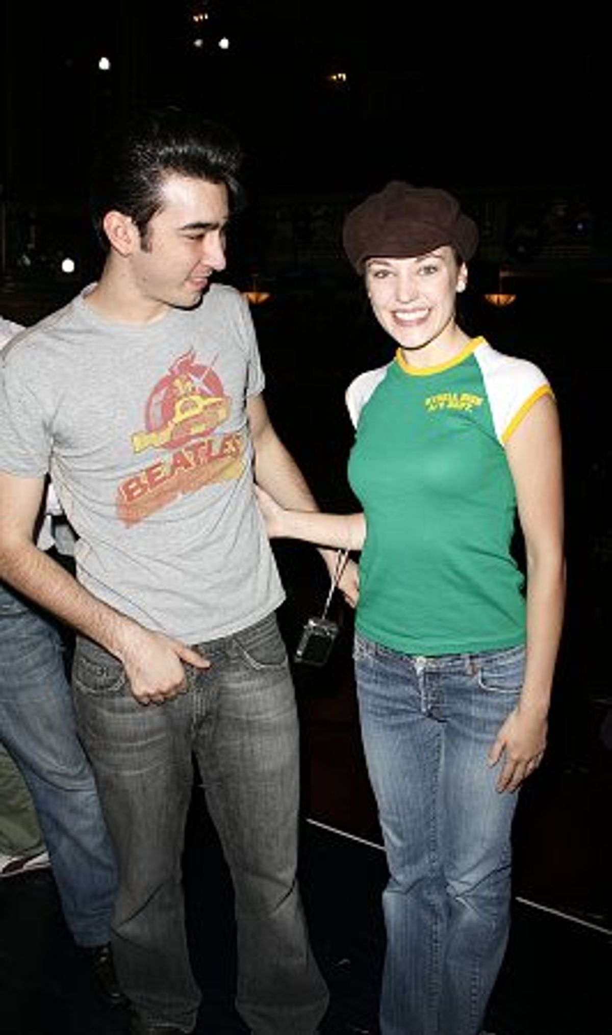 Max Crumm and Laura Osnes at 