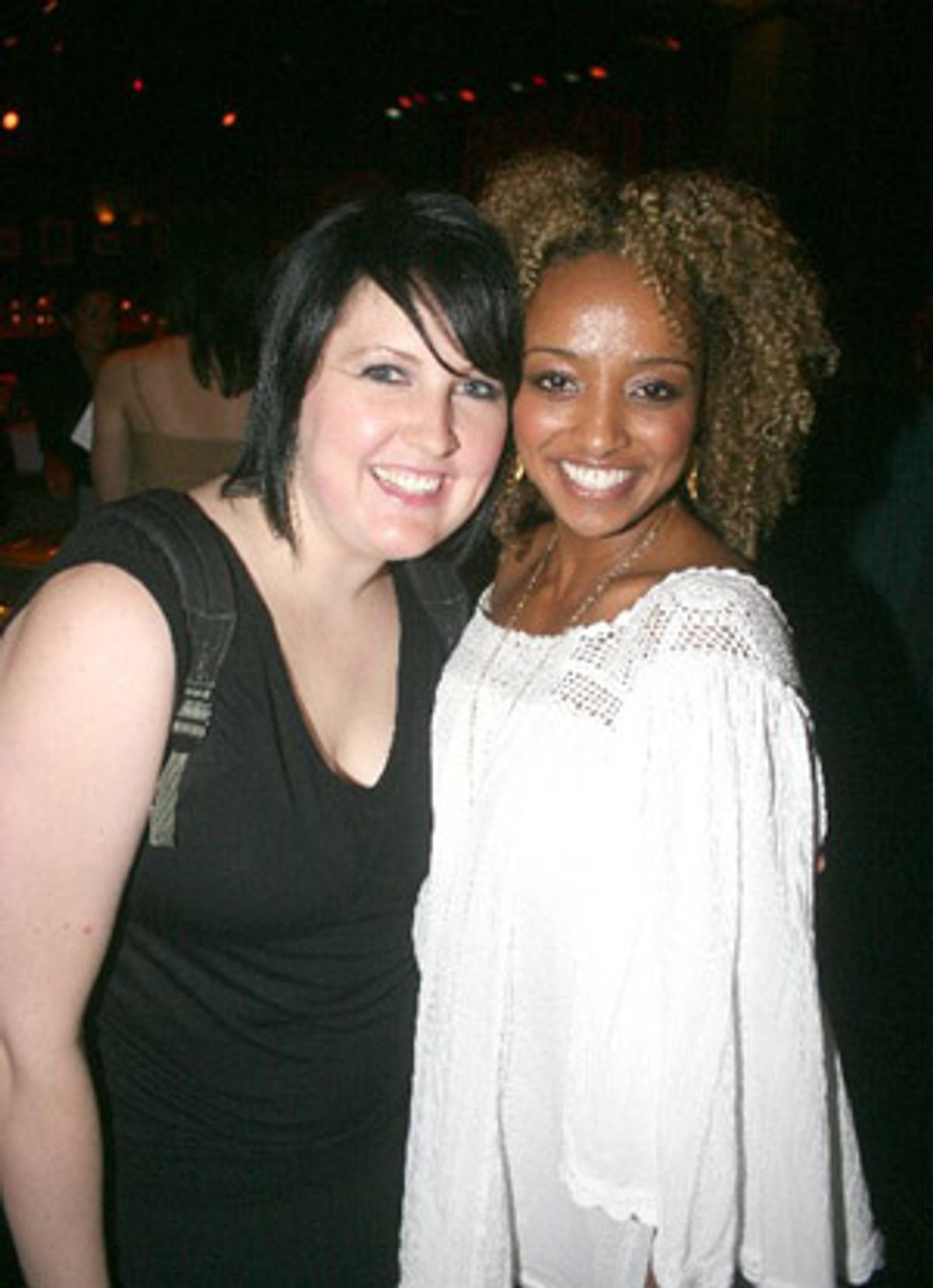 Natalie Joy Johnson and Asmeret Ghebremichael at 